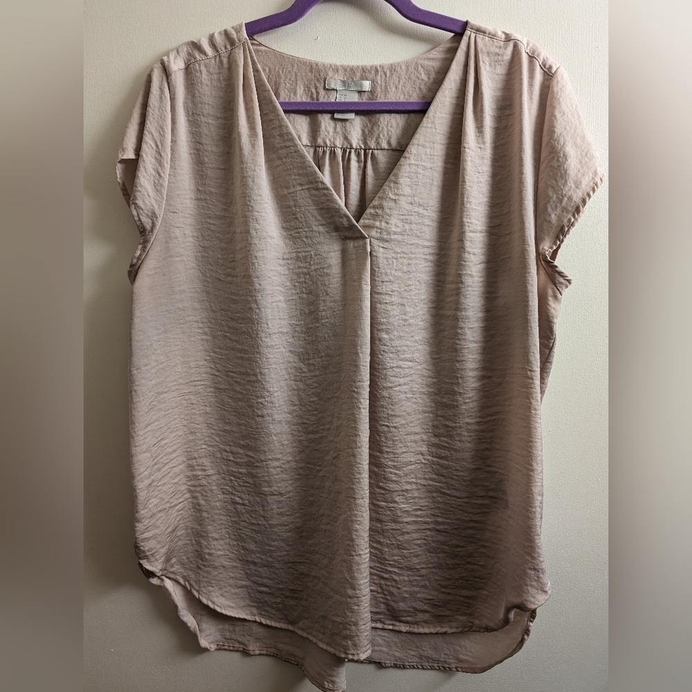 Pink h&m blouse